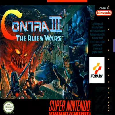 Contra III - The Alien Wars (USA) (Virtual Console)